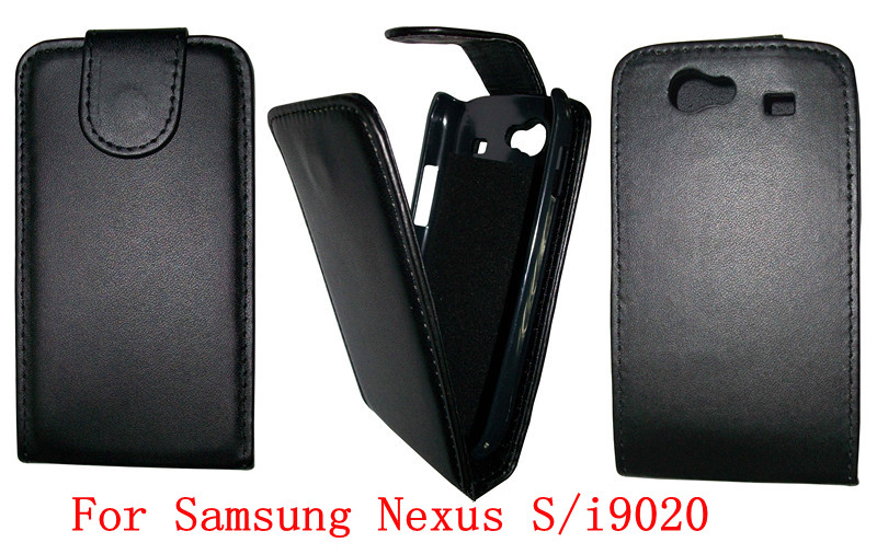 三星Nexus S/i9020皮套 上下開翻普通紋手機套 保護套外殼批發